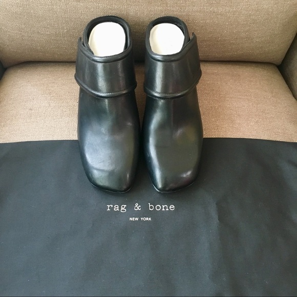 Rag & Bone Elliot Mule in Black Size 37 New! - Picture 2 of 7